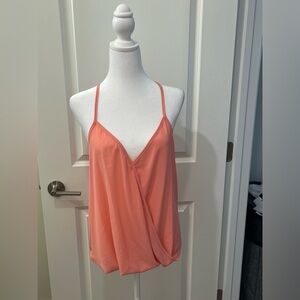 Peach Colored Tank Top by Lily White